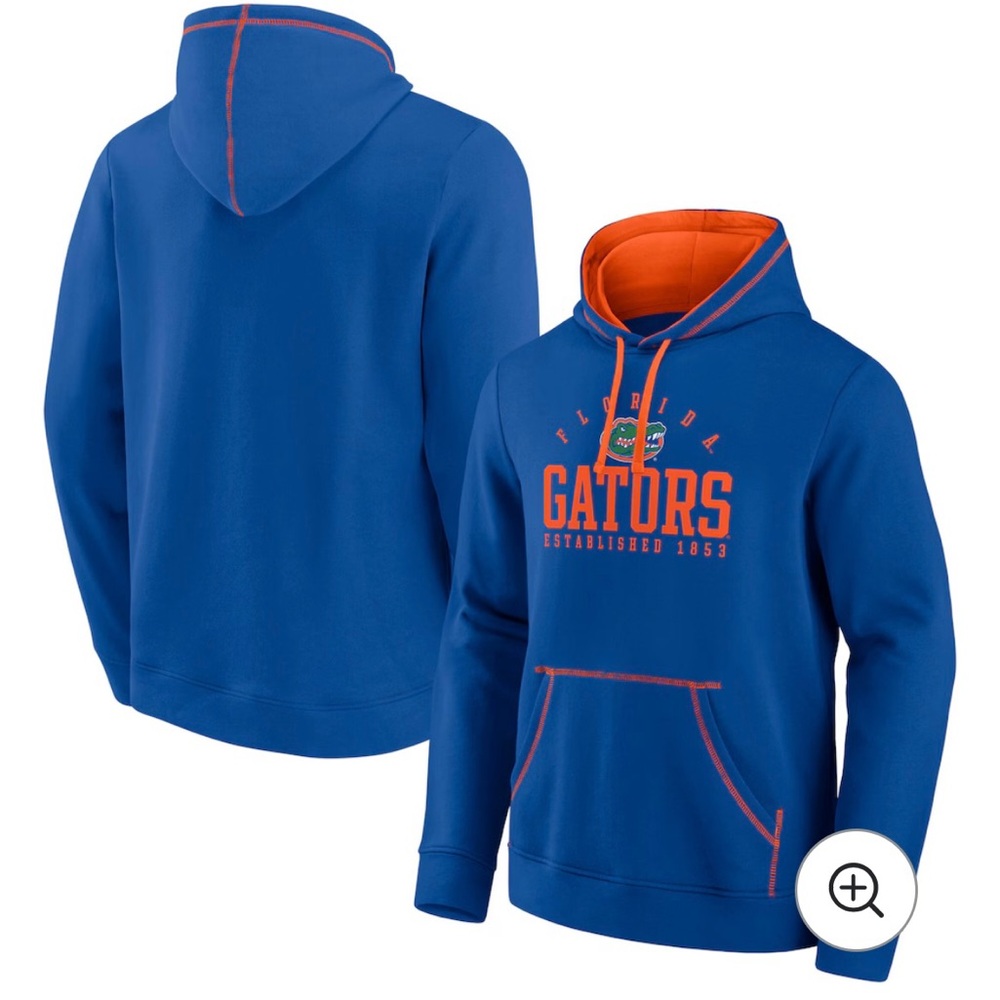 Fanatics Florida Gators Blue and Orange Sweatshirt hoodie